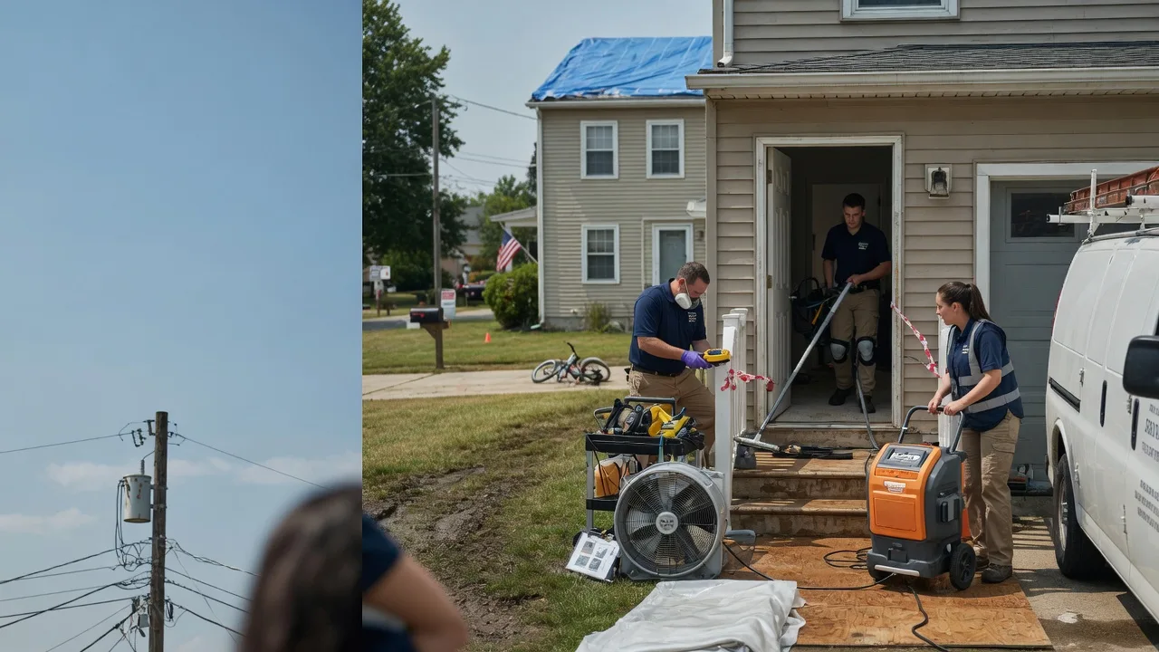 Water Damage Repair in Polk, PA near me